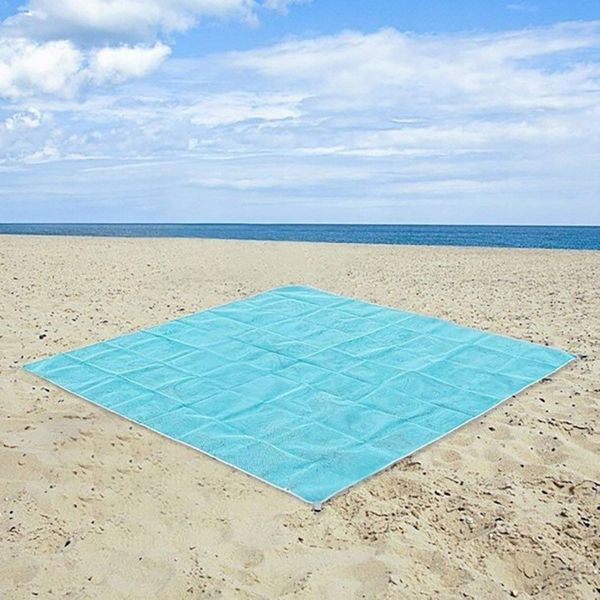 Пляжний килимок Retoo блакитний S045 blue фото