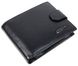 Компактний чоловічий шкіряний гаманець, портмоне Giorgio Ferretti чорний GF0232 фото 3