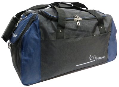 Спортивная сумка 59L Wallaby, Украина черная с синим 447-1 447-1 фото