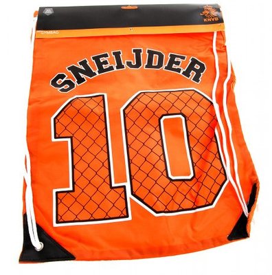 Спортивний рюкзак, котомка KNVB Gymbag Sneijder Nr 10 Orange M21470003 фото