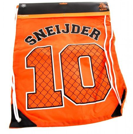 Спортивный рюкзак, котомка KNVB Gymbag Sneijder Nr 10 Orange M21470003 фото