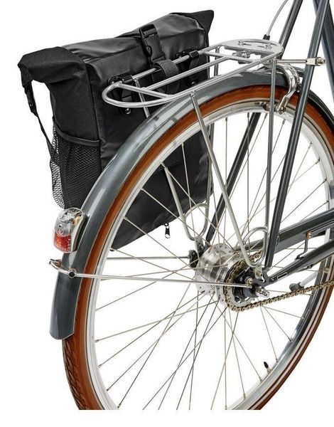 Велосумка на багажник з дощовиком 20 L Сrivit IAN374191-2 чорна IAN374191-2 фото