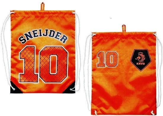 Спортивний рюкзак, котомка KNVB Gymbag Sneijder Nr 10 Orange M21470003 фото