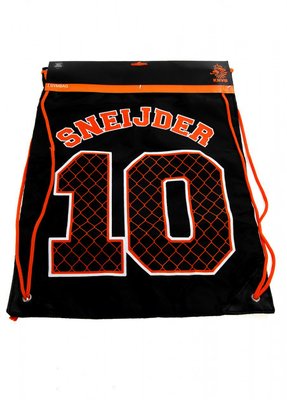 Спортивний рюкзак, котомка KNVB Gymbag Sneijder Nr 10 Black M21470040 фото