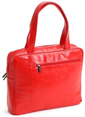 Женская сумка для ноутбука 15,6" из эко кожи Platinet Philadelphia красная PTO156PR фото