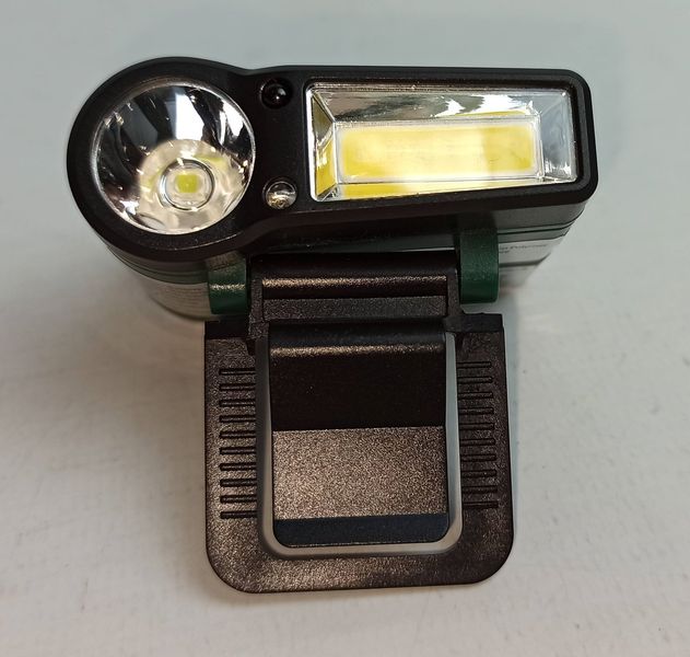 Карманный аккумуляторный фонарик, заряжается от USB, Parkside LED, 50/150 lm, 3,7 V, 800 мАч 100351288001-1 фото