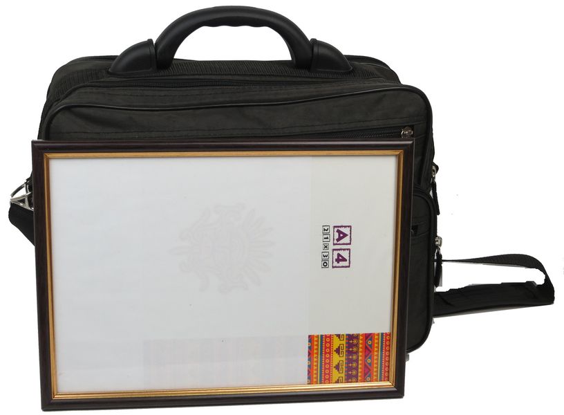 Тканинний сумкою портфель Wallaby 2653 хакі 2653 khaki фото
