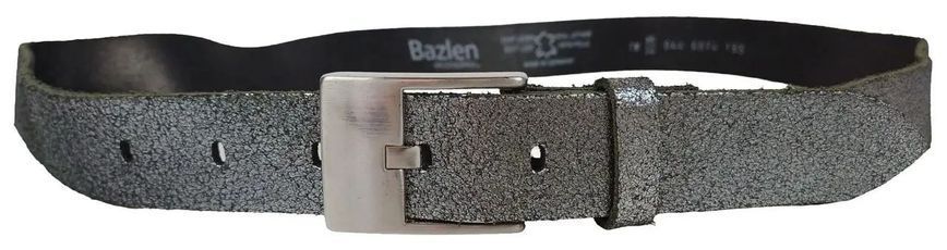 Жіночий шкіряний ремінь Bazlen RMT246 сріблястий RMT246 фото