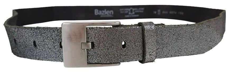 Жіночий шкіряний ремінь Bazlen RMT246 сріблястий RMT246 фото
