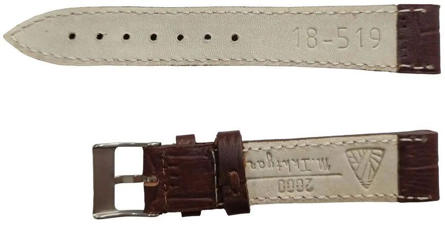 Ремешок для часов Mykhail Ikhtyar коричневый Ш18 S18-519S brown фото