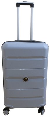 Средний чемодан из полипропилена на колесах 60L My Polo, Турция серый 70c05 medium grey фото