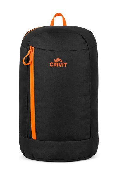 Невеликий міський рюкзак 10L Crivit Mini чорний з помаранчевим IAN469666 black фото