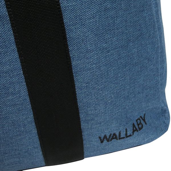 Сумка дорожня Wallaby тканинна на 21л 2550 blue фото