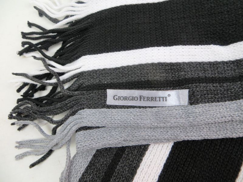 Двосторонній чоловічий теплий шарф Giorgio Ferretti різнобарвний S1645302 фото