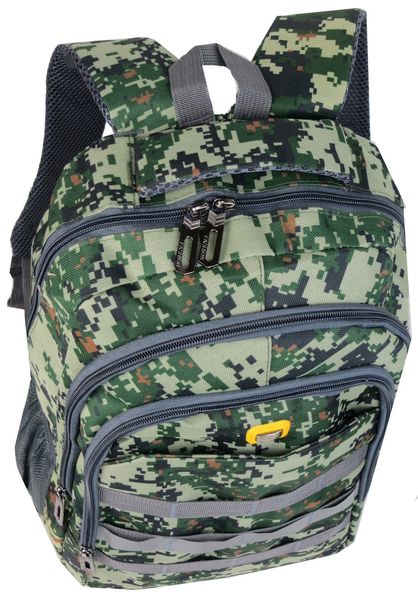 Рюкзак міський 22L Pasarora Sportbag зелений піксель S9010207-4 фото