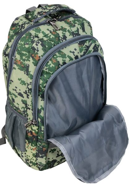 Рюкзак міський 22L Pasarora Sportbag зелений піксель S9010207-4 фото