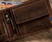 Чоловіче шкіряне портмоне коричневе Peterson у подарунковому пакованні 304PUPUAHU фото 9