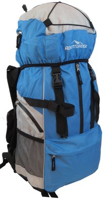 Туристичний, похідний рюкзак 45L Adventuridge блакитний із сірим S1645295 фото