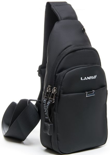 Сумка мужская Lanpad тканевая LAN6023 black фото