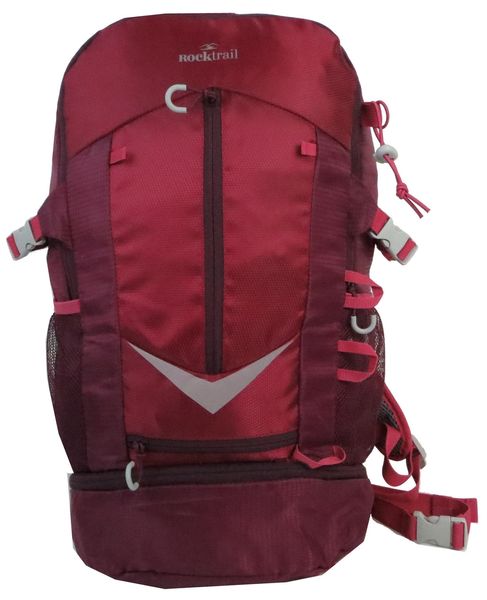 Походный рюкзак Rocktrail из ткани на 30л IAN389063 bordo фото