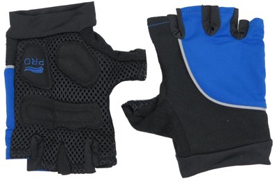 Жіночі рукавички для заняття спортом, велосипедні рукавиці Crivit сині IAN297216 blue фото