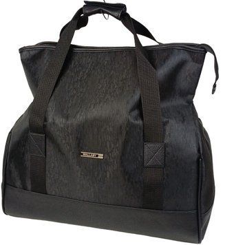 Дорожная сумка, саквояж 25L Wallaby черный в полоску 44751-1 black фото