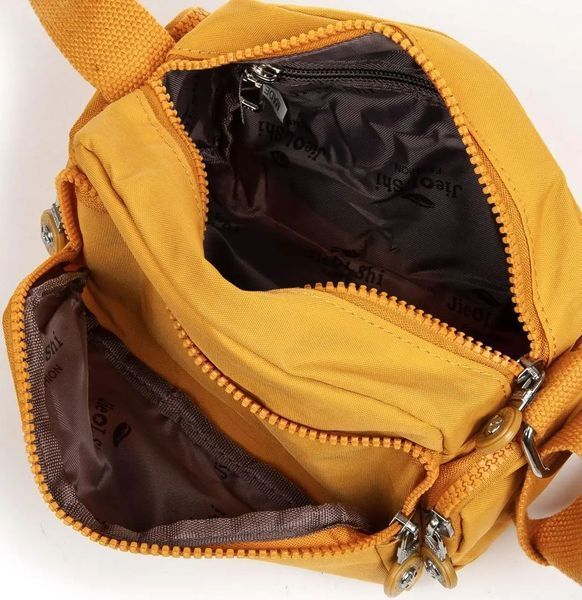 Женская сумка тканевая Jielshi желтая LAN1886 l.yellow фото