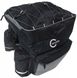 Велосипедная сумка на багажник, велоштаны с дождевиком 55L Carruzzo L34F black grey фото 5