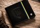 Горизонтальне шкіряне портмоне чорне Peterson у подарунковій коробці 1517PUPUABL фото 3