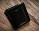 Горизонтальне шкіряне портмоне чорне Peterson у подарунковій коробці 1517PUPUABL фото 5