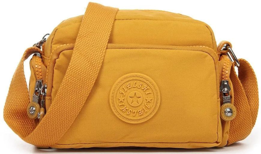 Женская сумка тканевая Jielshi желтая LAN1886 l.yellow фото
