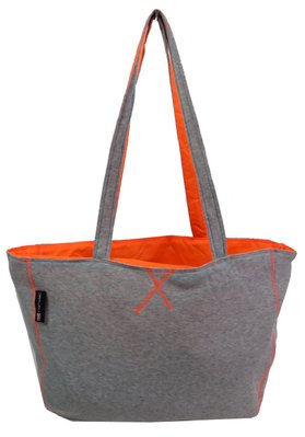 Спортивна жіноча сумка Corvet з бавовни 15L сіра BB7031-19 фото