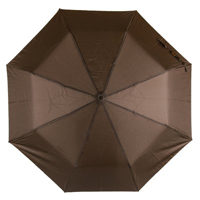 Напівавтоматична жіноча парасолька SL коричнева PODSL21302-2 фото