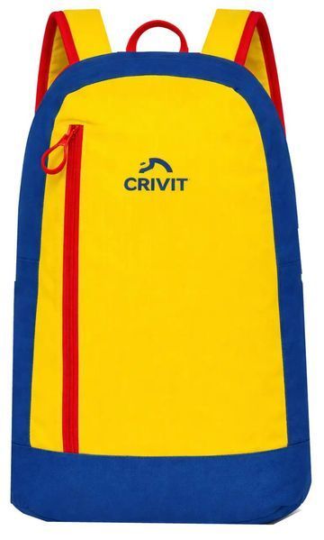 Небольшой городской рюкзак 10L Crivit Mini синий с желтым IAN469666 blue фото