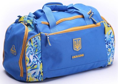 Дорожня сумка Kharbel блакитна на 45л C195M blue фото