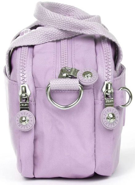 Жіноча текстильна сумка Jielshi фіолетова LANB122 l.purple фото