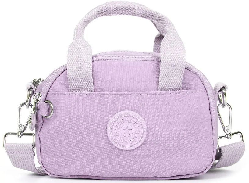 Жіноча текстильна сумка Jielshi фіолетова LANB122 l.purple фото