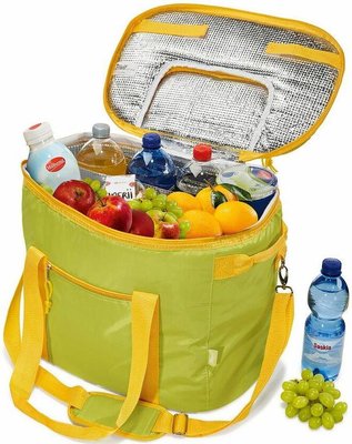 Велика термосумка, сумка холодильник Crivit Cool Bag 35L жовта IAN311887 yellow фото