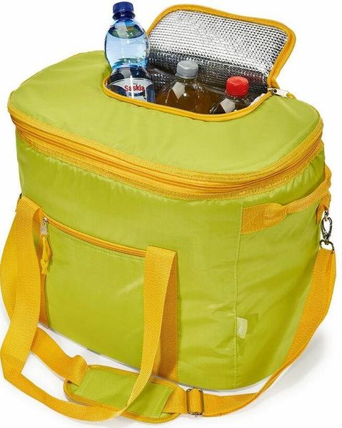 Велика термосумка, сумка холодильник Crivit Cool Bag 35L жовта IAN311887 yellow фото