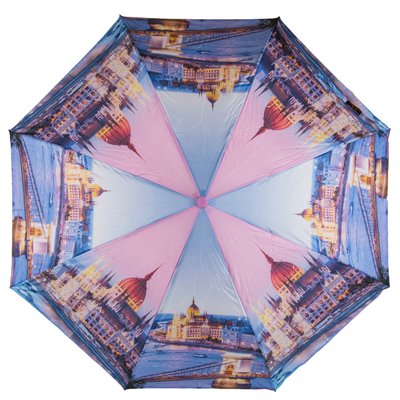 Жіноча парасолька SL фіолетова напівавтомат PODSL21303-1 фото