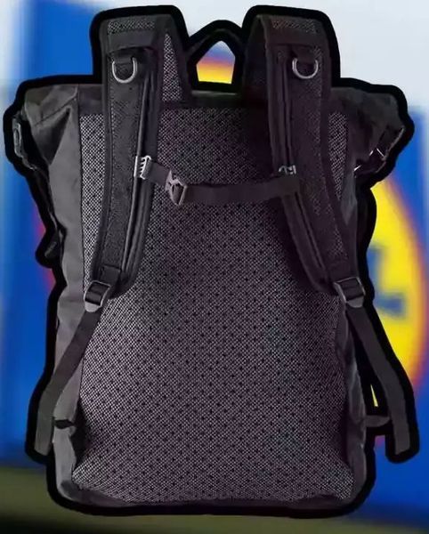 Водовідштовхуючий рюкзак 35L Crivit чорний ian449614-1 фото