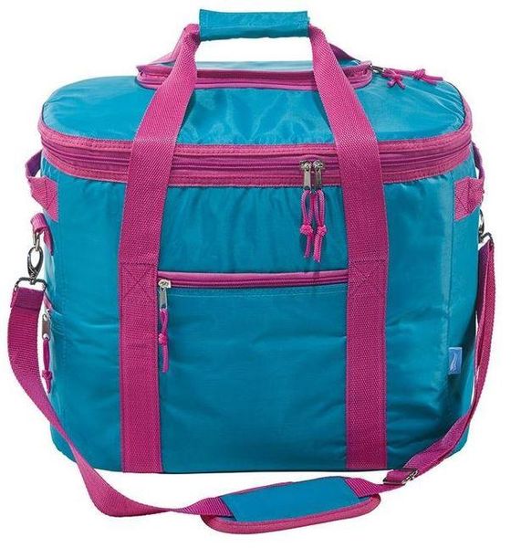 Велика термосумка, сумка холодильник Crivit Cool Bag 35L синя IAN311887 blue фото