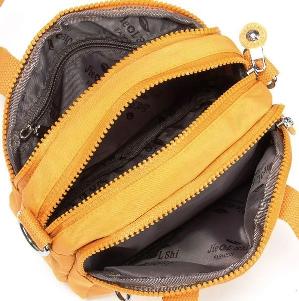 Жіноча текстильна сумка Jielshi жовта LANB122 yellow фото