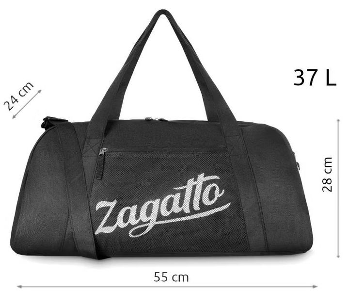 Спортивна сумка 37L Zagatto On the Move чорна ZG756 black фото