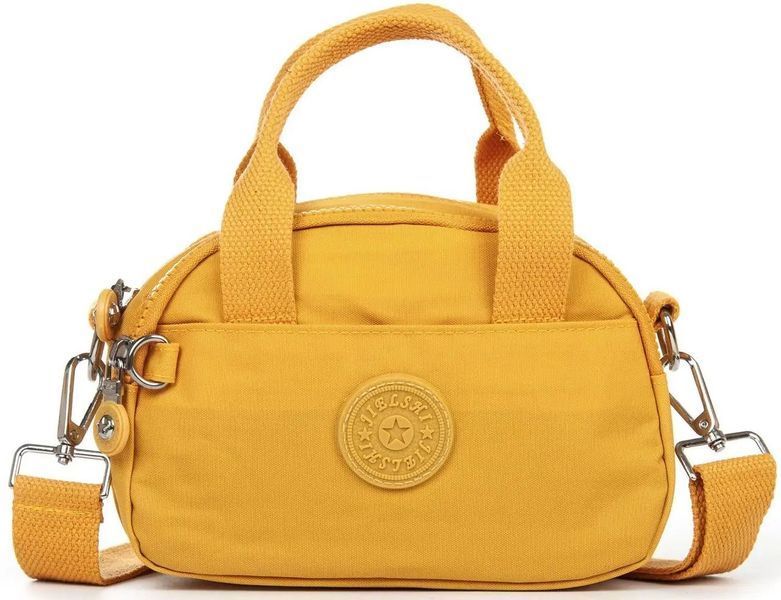 Жіноча текстильна сумка Jielshi жовта LANB122 yellow фото