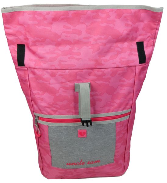 Городской рюкзак 22L Rolltop Uncle Sam розовый IAN313561 фото