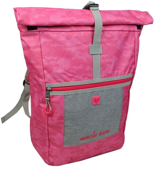 Женский рюкзак  22L Rolltop Uncle Sam розовый IAN313561 фото