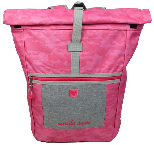 Міський рюкзак 22L Rolltop Uncle Sam рожевий IAN313561 фото