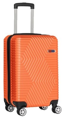 Малый пластиковый чемодан на колесах 45L GD Polo оранжевый 60k001 small orange фото