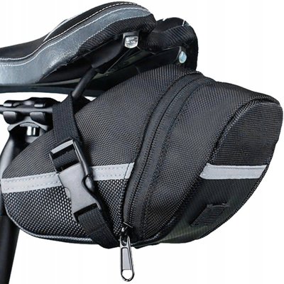 Підсідельна велосипедна сумка, велосумка 1L Retoo S160 чорна S160 black фото
